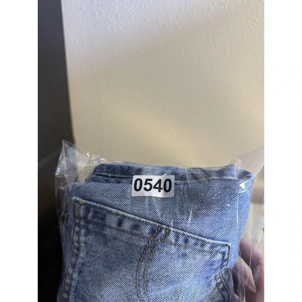 Y2k Levi's 550 Jeans Mens‎ 40x30 Light Wash Blue Relaxed Tapered Denim Casual